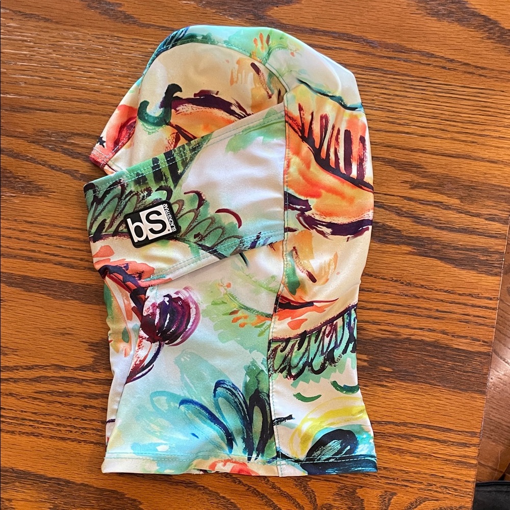 BS kids Balaclava for Skiing—Wild Print!